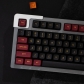 Black Red Samurai 104+46 Keys MSA Profile GMK ABS Doubleshot Keycaps Set for Cherry MX Mechanical Gaming Keyboard